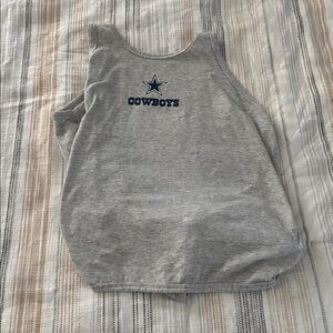 Dallas Cowboys wrap crop top